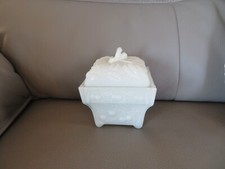 sucrier en opaline de foire à