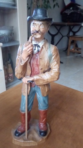 Statuette style santon résine - style,