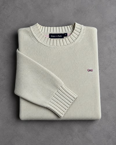 Pull eden park blanc crème - pull,
