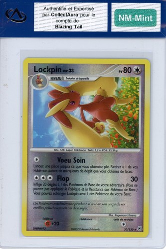 Carte pokémon lockpin - pokémon, 30/130