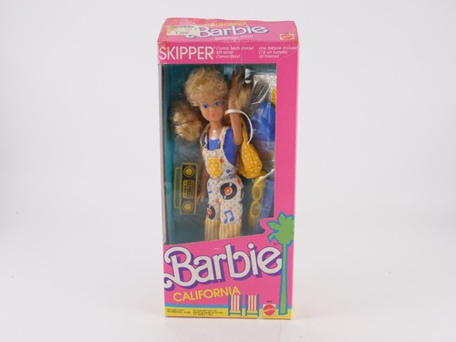 Barbie mattel 1987 poupée - barbie,