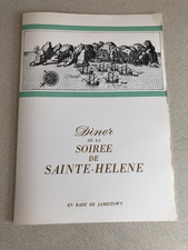MENU PAQUEBOT "FRANCE" CROISIERE IMPERIAL - SOIREE DE SAINTE HELENE 19/04/69