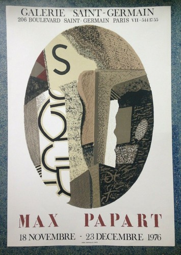 Max papart 1976 affiche - max,