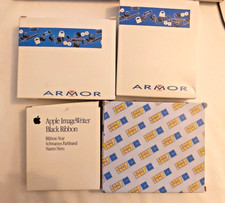 Lot de 4 Rubans usagé / Ribbon pour Apple ImageWriter II description à LIRE