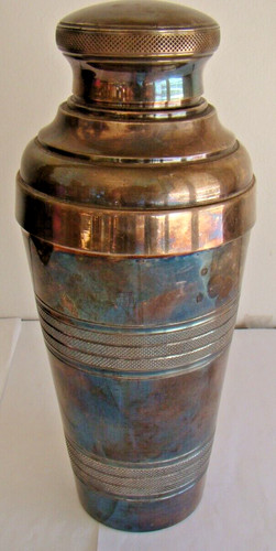 Shaker métal argenté - shaker,