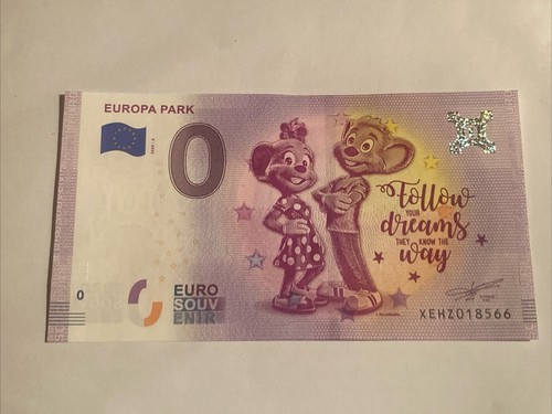 Billet touristique euro - 0,