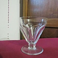 1 verres à vin en cristal de