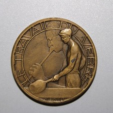 Médaille de E. Monier — Exposition internationale des arts et techniques de 1937