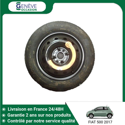 Roue secours fiat 500 - 🇫🇷,