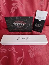 Bracelet or blanc 18 carats et 57 diamants fabriqué à la main en Italie