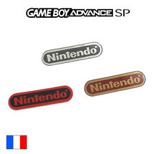 Logo Game Boy Advance SP Nintendo Sticker Remplacement GBA Coque