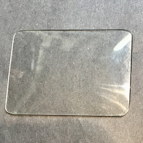 Verre rectangulaire bombé 1 - bombé, 7,1