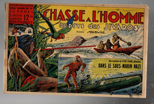 MAGAZINE COQ-HARDI n°11. CHASSE A L'HOMME AU PAYS DES JIVAROS. Marijac 1946