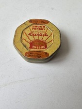 Ancienne boite publicitaire lithographiée - Ruban machine à écrire Carbel