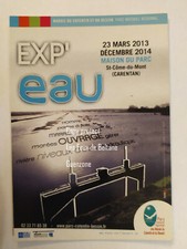 EXP'EAU EXPO MAISON DU PARC CARENTAN COTENTIN  publicité carte postale 