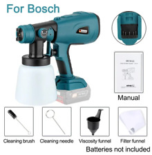Pulvérisateur pistolet sur batterie Bosch 18V lasure, désherbant, peinture