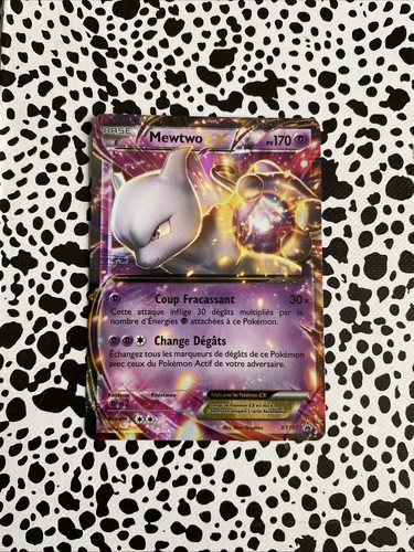 Carte pokémon mewtwo xy107 - carte, ex