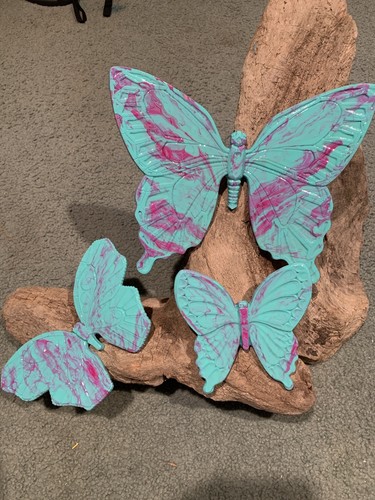 Vintage syroco butterflies - vintage,