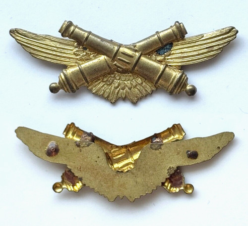 Insigne ww2 brevet - brevet, artillerie