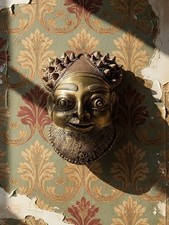 Petit masque d'Oba bronze