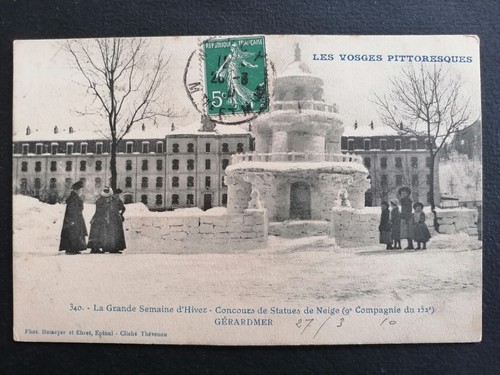 Cpa gerardmer caserne - cpa,