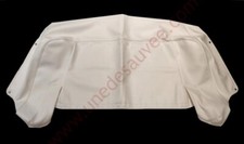 COUVRE CAPOTE SIMILI CUIR SKAÏ BLANC PEUGEOT 205 CABRIOLET CTI CJ ROLAND GARROS