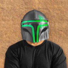 Casque Mandalorian Green