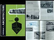 TECHNIQUES ET ARCHITECTURE 1952 Prouvé, SHAPE VILLAGE, ARNE JACOBSEN, LISIEUX