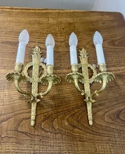 Paire D’appliques D’époque Empire