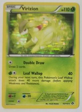 Carte Pokémon Virizion Viridium Holo 15/113 Anglaise Trésors Légendaires