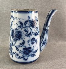 ORIGINALE BELLE GRANDE THEIERE EN PORCELAINE DE BAYEUX PERIODE GOSSE 19 EME