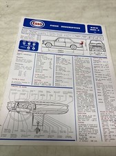 Fiche technique automobile