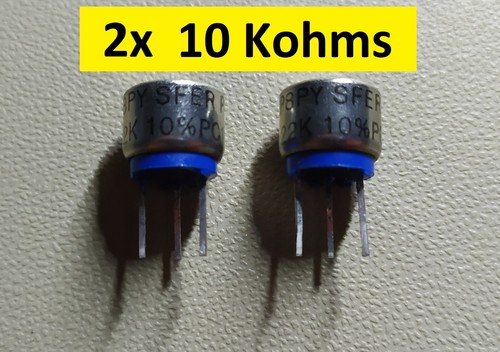 Potentiomètre résistance - 2x,