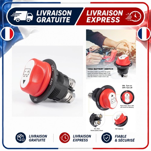 Interrupteur batterie 12v - interrupteur,