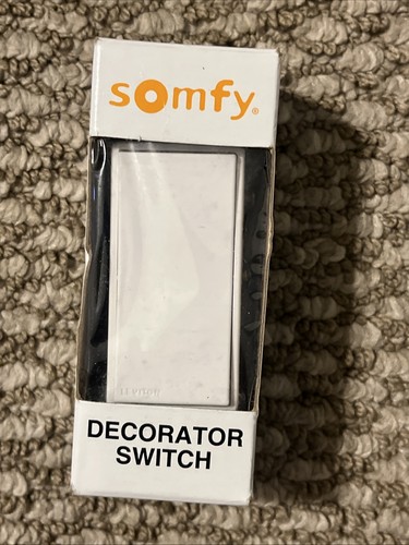 New somfy decorator switch - somfy,