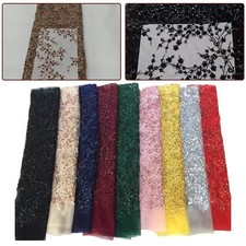 Tissu dentelle filet dacron - tissu,