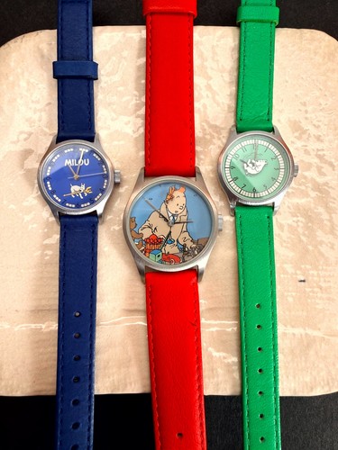 Rare vintage tintin watches - vintage,