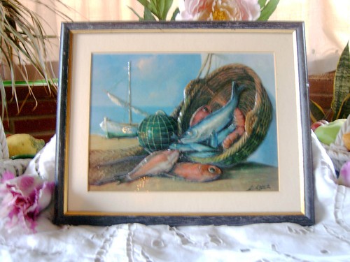Peche joli tableau - peche,