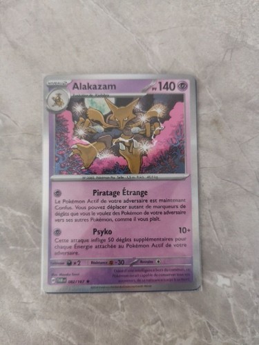 Carte pokemon alakazam holo - alakazam,