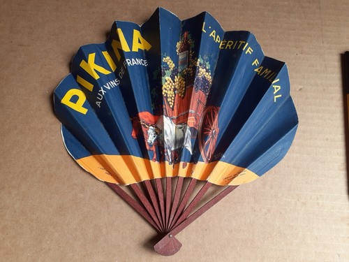 Eventail publicitaire pikina - eventail, /