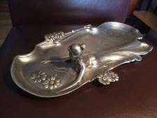 Superbe lourde coupelle en