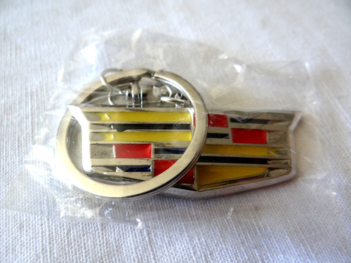 Porte clés automobile chromé - clés,