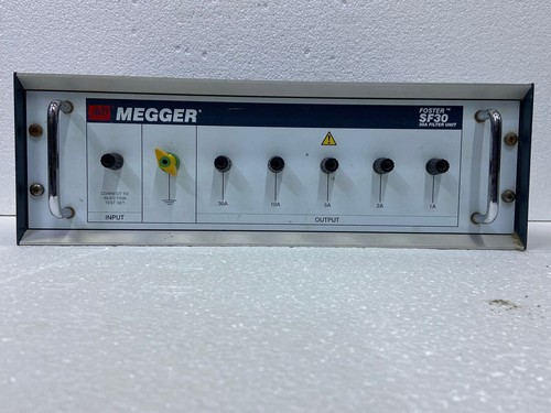 Megger foster sf30 30a - 30a, filter