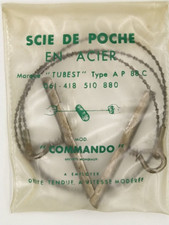 ARMEE FRANCAISE SCIE  DE POCHE COMMANDO 1958 SS POCHETTE NOS