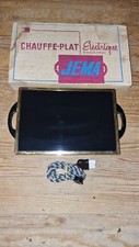 chauffe-plat assiette électrique ancien -  JEMA made in FRANCE vintage
