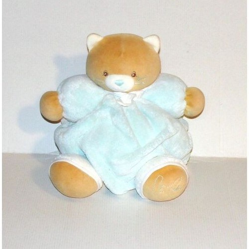 Doudou chat boule beige - chat,