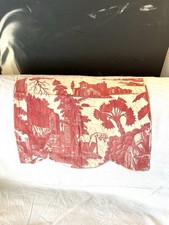 Morceau Tissu 18e Ancien