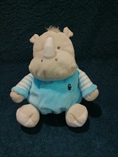 Doudou peluche rhinocéros