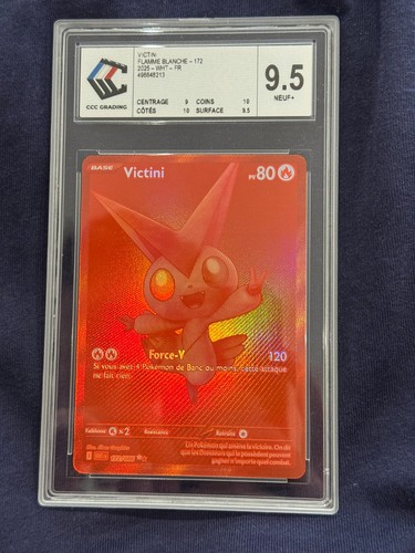 Carte pokémon victini - carte,