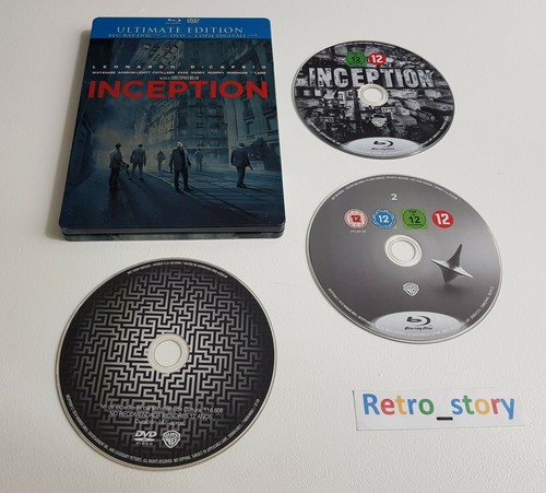 Blu ray steelbook inception - blu-ray,